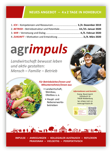Plakat „agrimpuls“